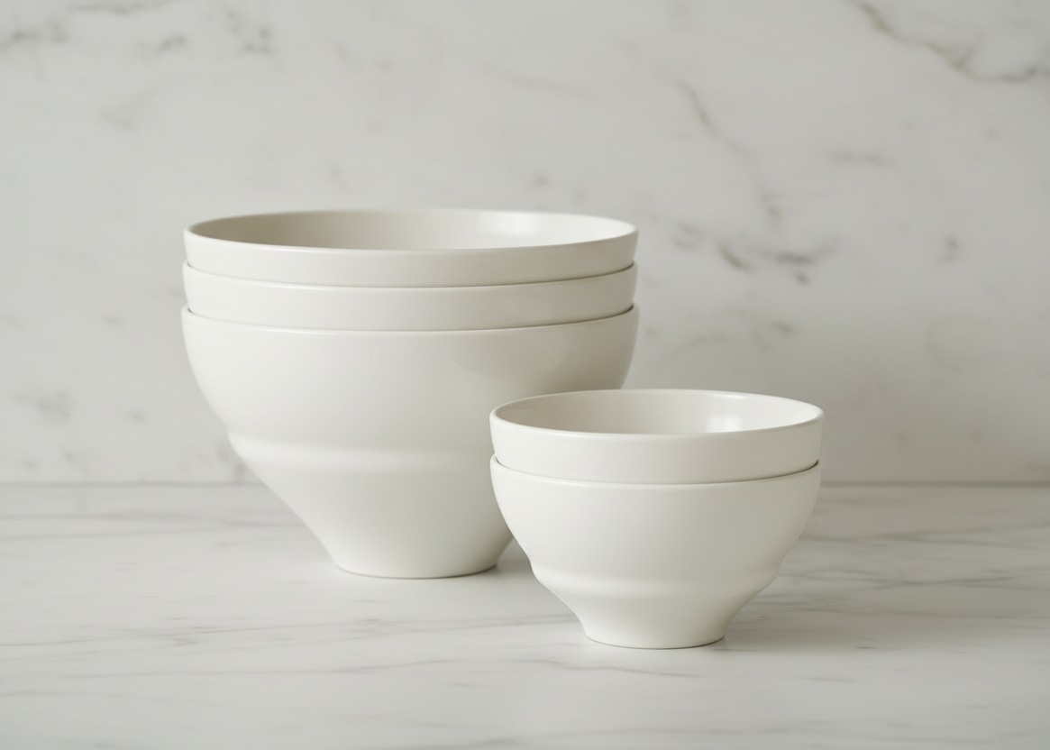 Rongbai 腹 Waisted Bowl