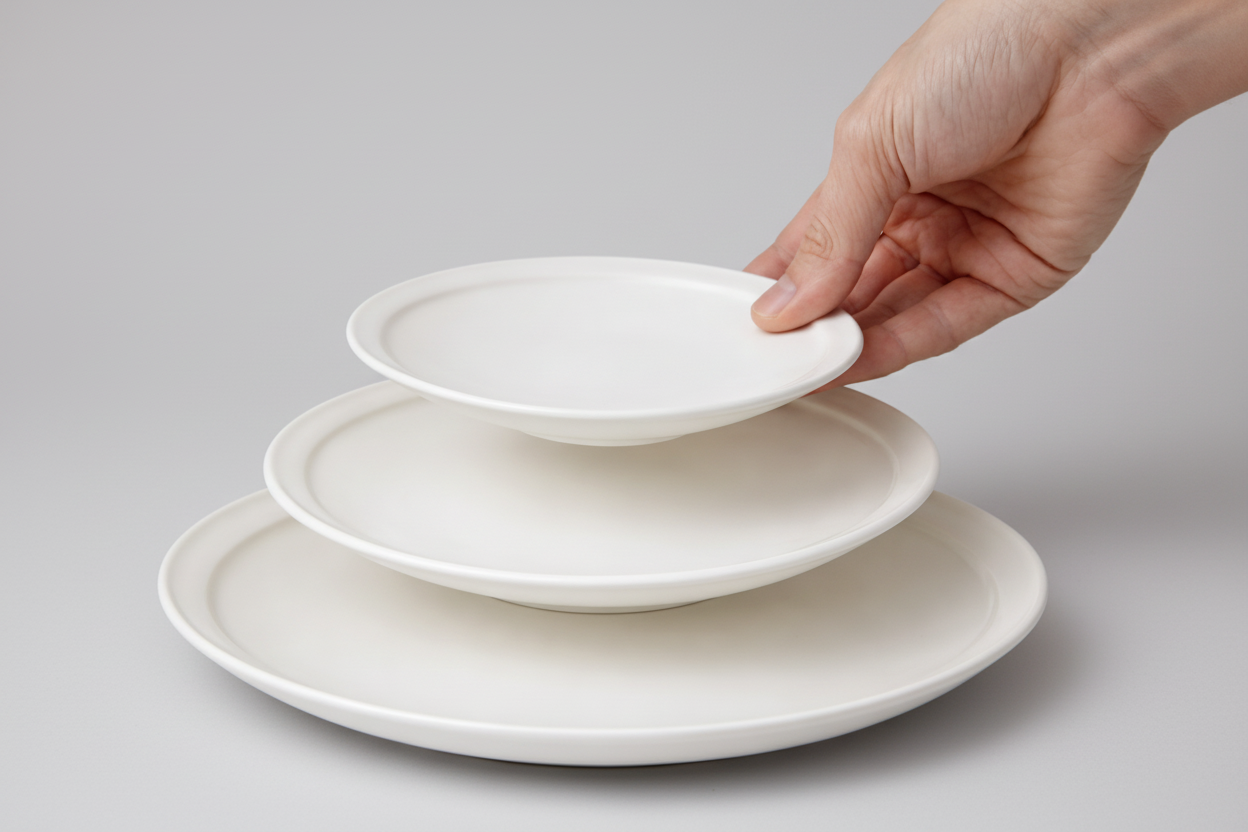Rongbai 子口 Zikou Flat Plate