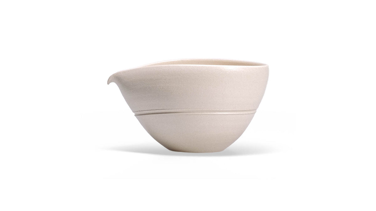White Clay Matcha Bowl #1