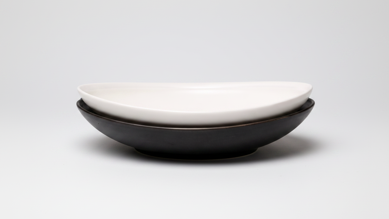 Rongbai 子 Zi Boat Plate