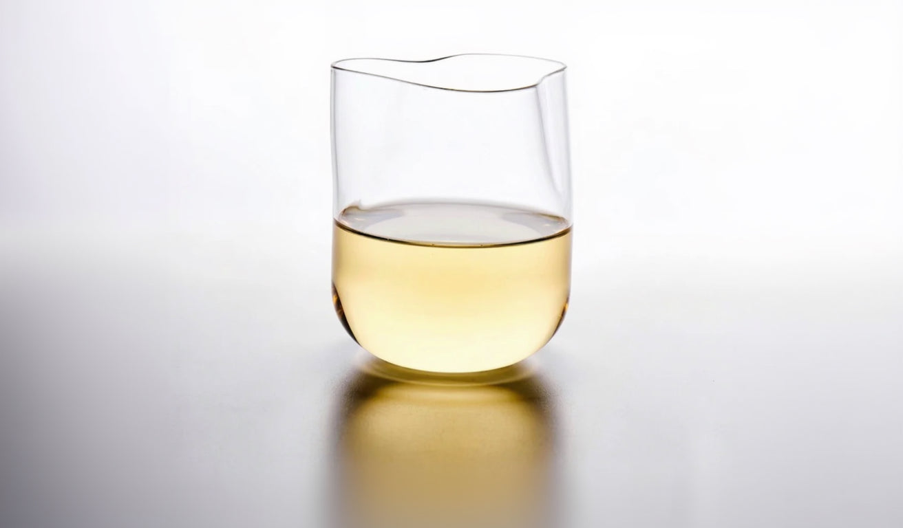 Liangmu "Cloud & Frog" Coffee Glass