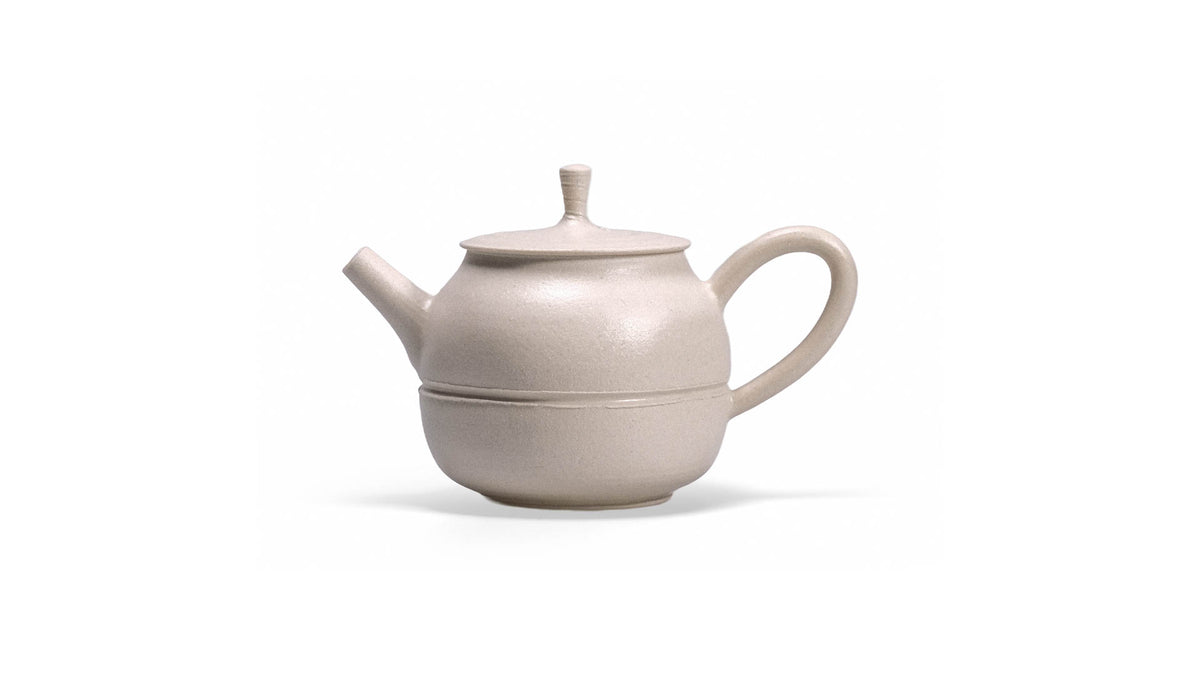 White Clay Tea Pot #1