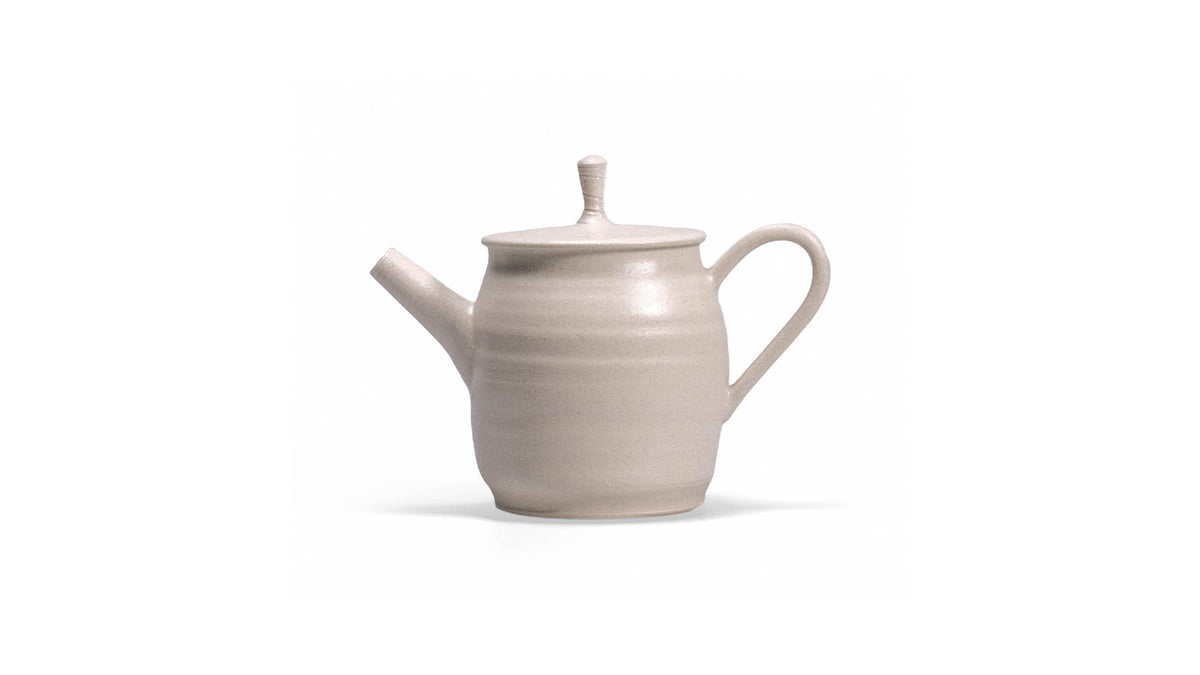 White Clay Tea Pot #3