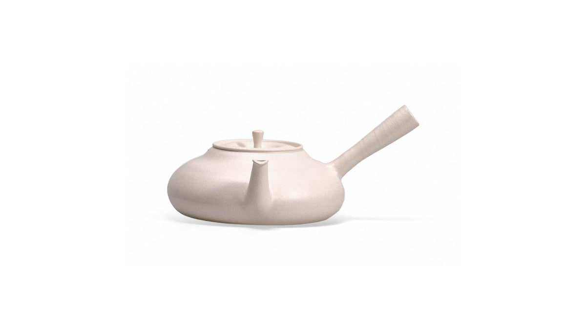 White Clay Tea Pot #4