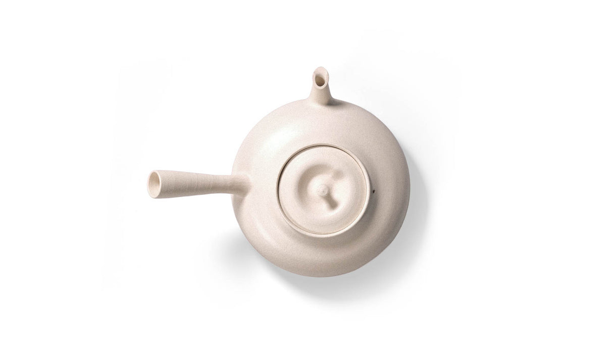 White Clay Tea Pot #4
