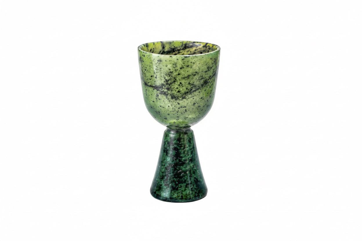 Liangmu Luminous Night-Glowing Jade Pair