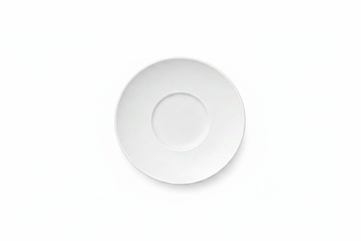 Rongbai Wide-Rim Plate