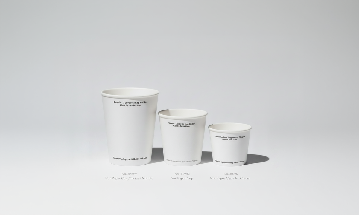 Puebco Not Paper Cup "Ice Cream"