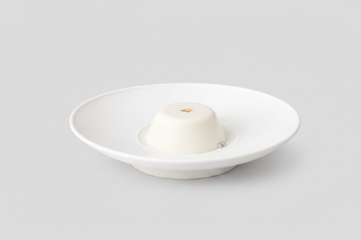 Rongbai Wide-Rim Plate